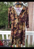 Mooi Kyra & Ko jurkje v travel stof. Denk ongeveer mt 36 / S, Bruin, Ophalen of Verzenden, Zo goed als nieuw, Maat 36 (S)