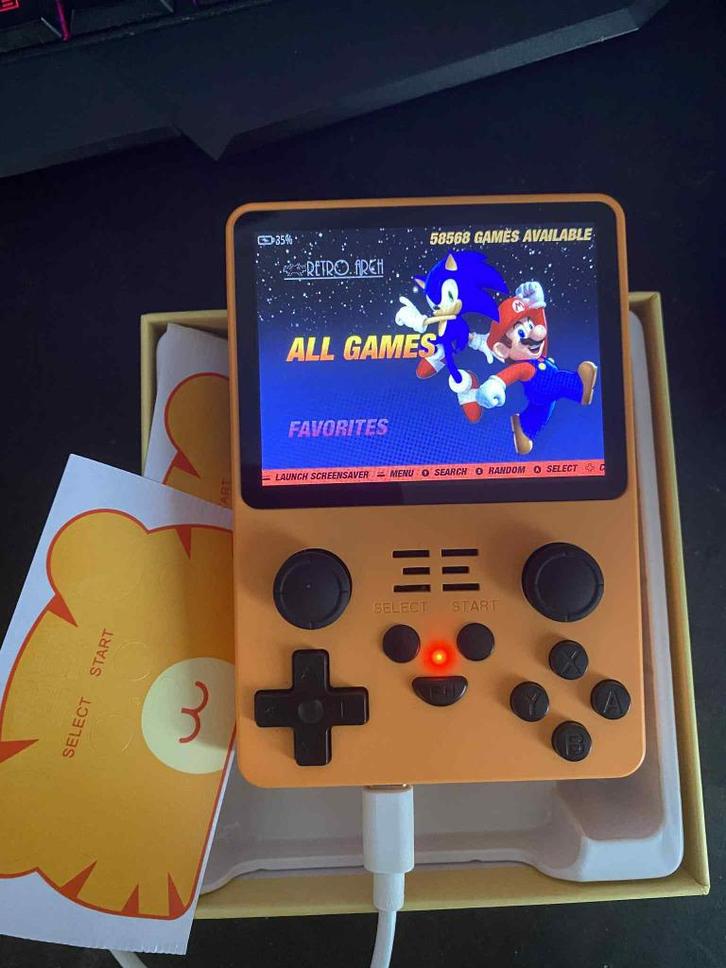 PowKiddy RGB20S 256gb, Spelcomputers en Games, Spelcomputers | Overige, Zo goed als nieuw, Ophalen of Verzenden