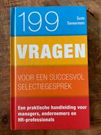199 vragen voor een succesvol selectiegesprek, Ophalen of Verzenden, Gusta Timmermans, Zo goed als nieuw