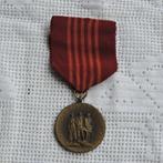 Medaille 1948-1973 Tsjecho-slowakije vitezny unor, Ophalen of Verzenden, Brons, Buitenland
