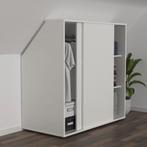 Kledingkast schuine wand zolder slaapkamer schuifdeuren, Ophalen, Nieuw, 50 tot 100 cm, Minder dan 100 cm