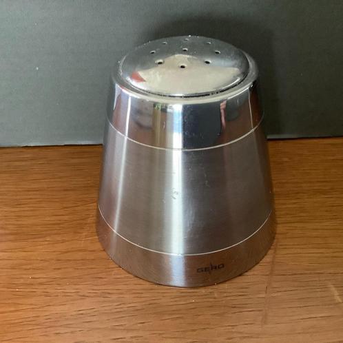 Gero stijlvolle zoutstrooier – strak Nederlands design., Verzamelen, Retro, Huis en Inrichting, Ophalen of Verzenden
