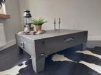 Salontafel - opbergtafel - kist - tafel - in goede staat, Ophalen, Overige materialen, Gebruikt, 100 tot 150 cm