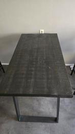 Bartafel mangohout 135 X 70 industrieel, Huis en Inrichting, Tafels | Eettafels, Ophalen, Gebruikt, 100 tot 150 cm, 50 tot 100 cm