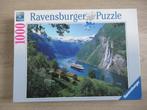 Ravensburger Noorwegen puzzel, Hobby en Vrije tijd, Denksport en Puzzels, Gebruikt, Ophalen of Verzenden, 500 t/m 1500 stukjes