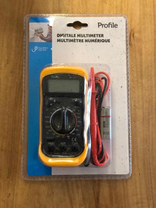 Profile PIN112 Digitale multimeter max 10A -max 600V-CAT II, Doe-het-zelf en Verbouw, Meetapparatuur, Nieuw, Ophalen of Verzenden