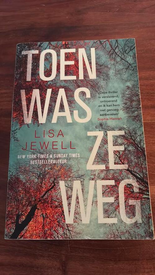 Lisa Jewell - Toen was ze weg, Boeken, Thrillers, Zo goed als nieuw, Nederland, Ophalen of Verzenden