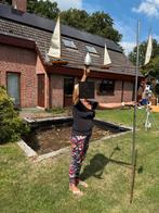 Tuinornament - Draaiende zeilbootjes, Ophalen, Gebruikt, Hout, Overige typen