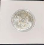 Zilveren 1oz munt - USA Landmarks: Niagara Falls, Postzegels en Munten, Ophalen of Verzenden, Losse munt, Zilver