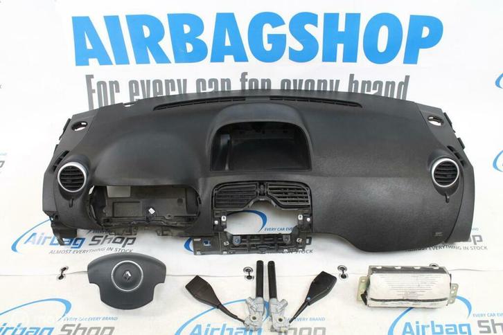 Airbag set - Dashboard zwart Renault Kangoo (2008-2021), Auto-onderdelen, Dashboard en Schakelaars, Gebruikt, Ophalen of Verzenden