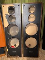 Lege luidsprekerkasten, gratis, Audio, Tv en Foto, Luidsprekers, Ophalen, Niet werkend, Front, Rear of Stereo speakers, Magnat