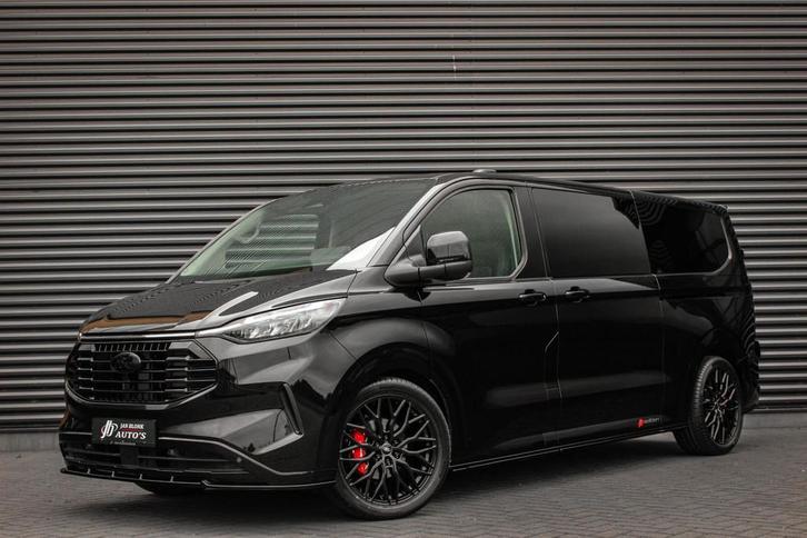 Ford Transit Custom 2.0 TDCI L2H1 170PK Limited DC / DUBBEL, Auto's, Bestelauto's, Bedrijf, Te koop, 360° camera, Achteruitrijcamera