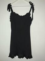 zwarte shein jurk maat 38, Kleding | Dames, Jurken, Maat 38/40 (M), Zwart, Ophalen of Verzenden, Zo goed als nieuw