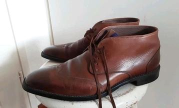 FLORIS van BOMMEL schoenen maat 8 (42) bruin  beschikbaar voor biedingen