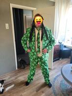 Carnavals outfit te koop. Nieuw in doos met stropdas en muts, Opposuits, Nieuw, Overige maten, Ophalen of Verzenden