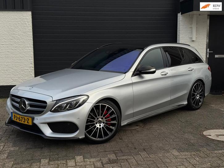 Mercedes-Benz C-klasse Estate 400 4MATIC AMG | 3.0 V6 Biturb, Auto's, Mercedes-Benz, Bedrijf, Te koop, C-Klasse, 360° camera, 4x4
