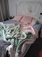 Bedframe ikea, Huis en Inrichting, Slaapkamer | Bedden, Ophalen, Wit, Tweepersoons, Zo goed als nieuw