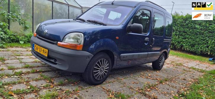 Renault Kangoo 1.6-16V ROLSTOELCOMBI NWE APK AIRCO, Auto's, Renault, Bedrijf, Te koop, Kangoo, Airbags, Airconditioning, Centrale vergrendeling