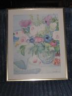 Bloemen in Vaas   Gesigneerd, Antiek en Kunst, Ophalen of Verzenden