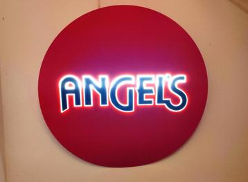 Reclamebord Angels lichtbord lichtbak wanddecoratie  beschikbaar voor biedingen