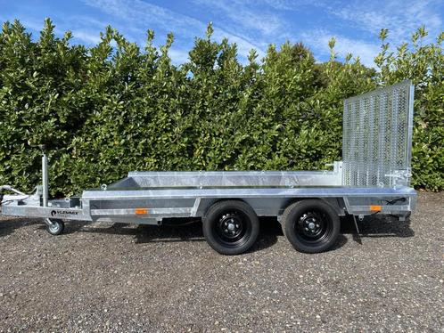 Nieuw: Vlemmix Machinetransporter Hoogwerkertransporter, Auto diversen, Aanhangers en Bagagewagens, Nieuw