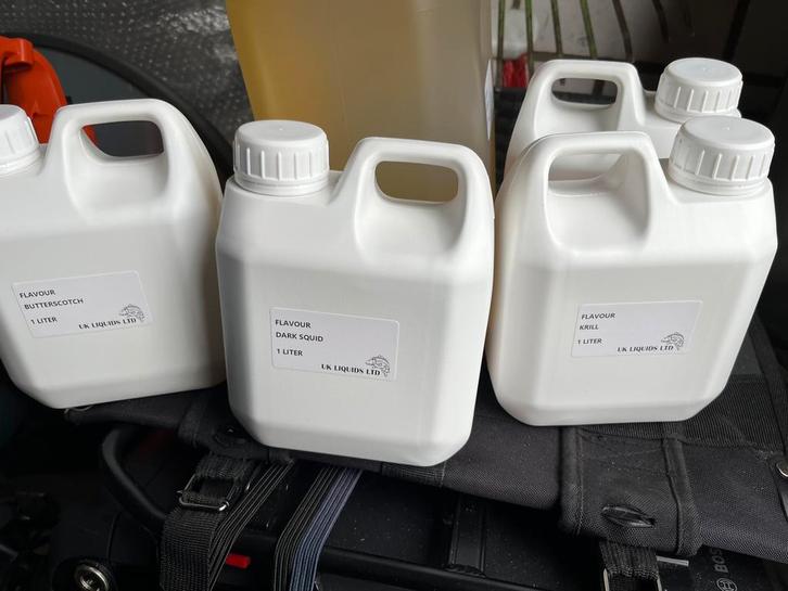 KARPERVISSEN BOILIE FLAVOURS UIT ENGELAND, Watersport en Boten, Hengelsport | Karpervissen, Nieuw, Complete set, Ophalen of Verzenden