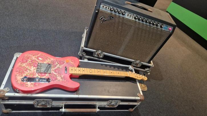 Fender 1974 USA Twin reverb sliverface, Muziek en Instrumenten, Versterkers | Bas en Gitaar, Gebruikt, Ophalen of Verzenden