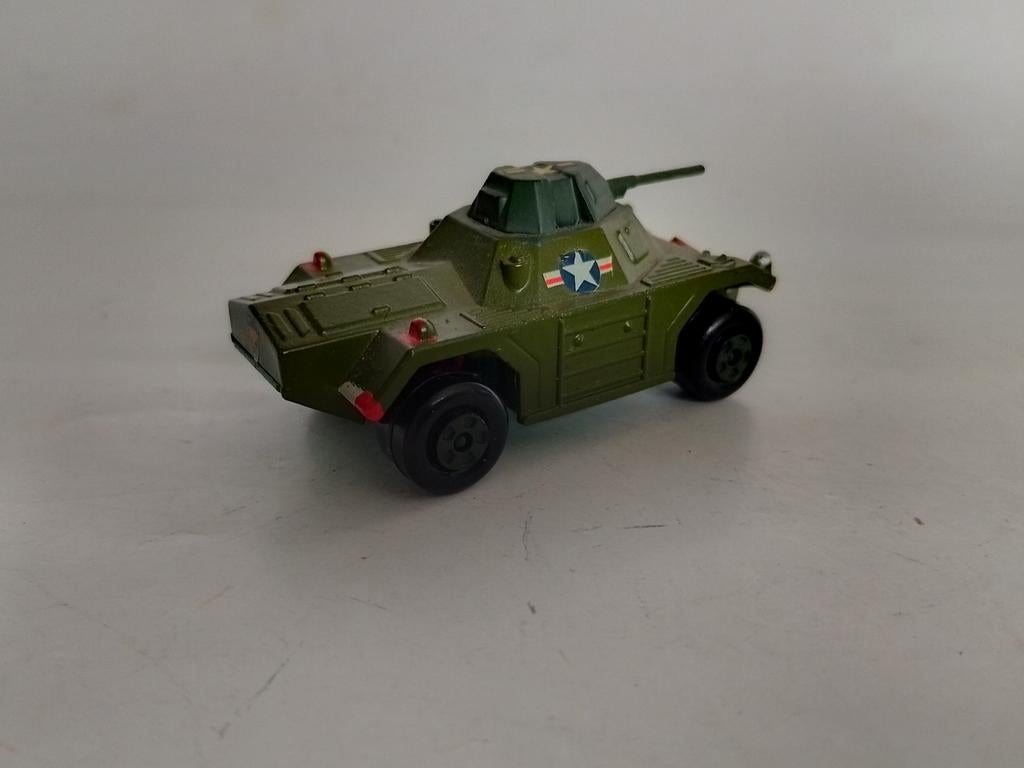 Legertank Matchbox Rolomatics 1972, Ophalen of Verzenden, Zo goed als nieuw, Overige typen