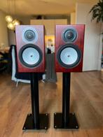 Monitor Audio RX2 luidsprekers incl stands, Zo goed als nieuw, 60 tot 120 watt, Front, Rear of Stereo speakers, Ophalen