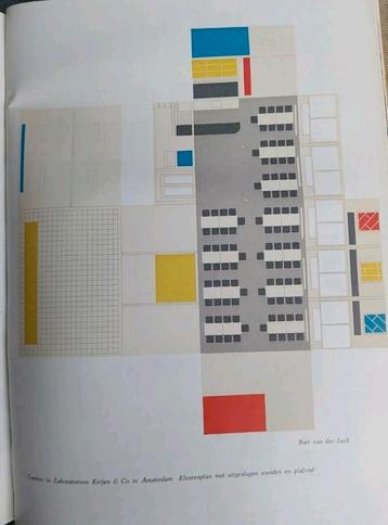 1953, BART VAN DER LECK, GERRIT RIETVELD, PLATTEGROND . beschikbaar voor biedingen