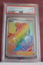 Nessa Rainbow Full Art 196-185 PSA 10 Vived Voltage Pokèmon, Hobby en Vrije tijd, Verzamelkaartspellen | Pokémon, Verzenden, Nieuw