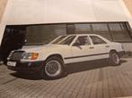 Mercedes w124 ATS VELGEN folder Mercedes 200 300 serie izgst, Boeken, Auto's | Folders en Tijdschriften, Ophalen of Verzenden