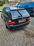BMW 3-Serie 3.0 XI 330 Touring AUT 2002 Zwart, Auto's, Automaat, 730 kg, 1800 kg, Zwart