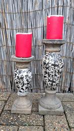 Kaarsenstandaard / stenen sokkel, Ophalen of Verzenden