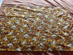 Retro Vintage lap bloemetjes, Ophalen of Verzenden, Katoen, 30 tot 200 cm, 30 tot 120 cm
