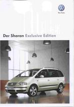 Volkswagen Sharan Exclusive Edition (mei 2009), Nieuw, Volkswagen, Ophalen of Verzenden