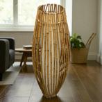 Vintage Bamboe Vloerlamp, Louis Sognot Stijl, Jaren 70, Ophalen