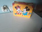 Kleine Koffertje van Mickey Mouse, Verzamelen, Stripfiguren, Ophalen of Verzenden, Zo goed als nieuw