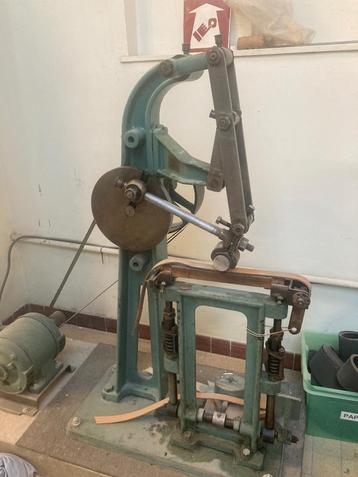 Glazing jack polijst machine voor leder maroquinerie beschikbaar voor biedingen