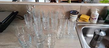 Glazen te koop - Schiedam (Ophalen voor 30 okt) beschikbaar voor biedingen