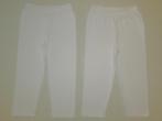 2x witte capri legging, Ophalen of Verzenden, Gebruikt, Meisje, Broek