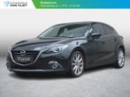 Mazda 3 2.0 GT-M | LEDEREN BEKLEDING | STOELVERWARMING | NAV, Auto's, Voorwielaandrijving, Gebruikt, Zwart, 4 cilinders
