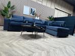 ZGAN Chique Velvet Velours Hoekbank - Navy Blue - 335 x 205