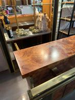 Uniek! Italiaanse design bar met achterkast en krukken!, Ophalen, Zo goed als nieuw