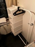 IKEA MULIG kledingrek + SKUBB opberger - Zo Goed Als Nieuw!, Huis en Inrichting, Kasten | Kledingkasten, Ophalen, 50 tot 100 cm