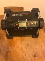 Perfectpro Rockhart Bouwradio, Audio, Tv en Foto, Radio's, Ophalen, Zo goed als nieuw, Bouwradio, Met cd-speler