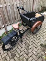 Soci.bike Elektrische Bakfiets - 450 km op de teller!, Fietsen en Brommers, Fietsen | Bakfietsen, Huif, Zo goed als nieuw, 2 kinderen