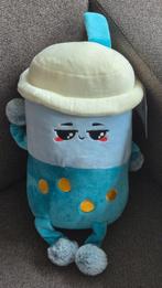 Bubble tea knuffel Kawaii blauw, Ophalen of Verzenden, Nieuw, Overige typen