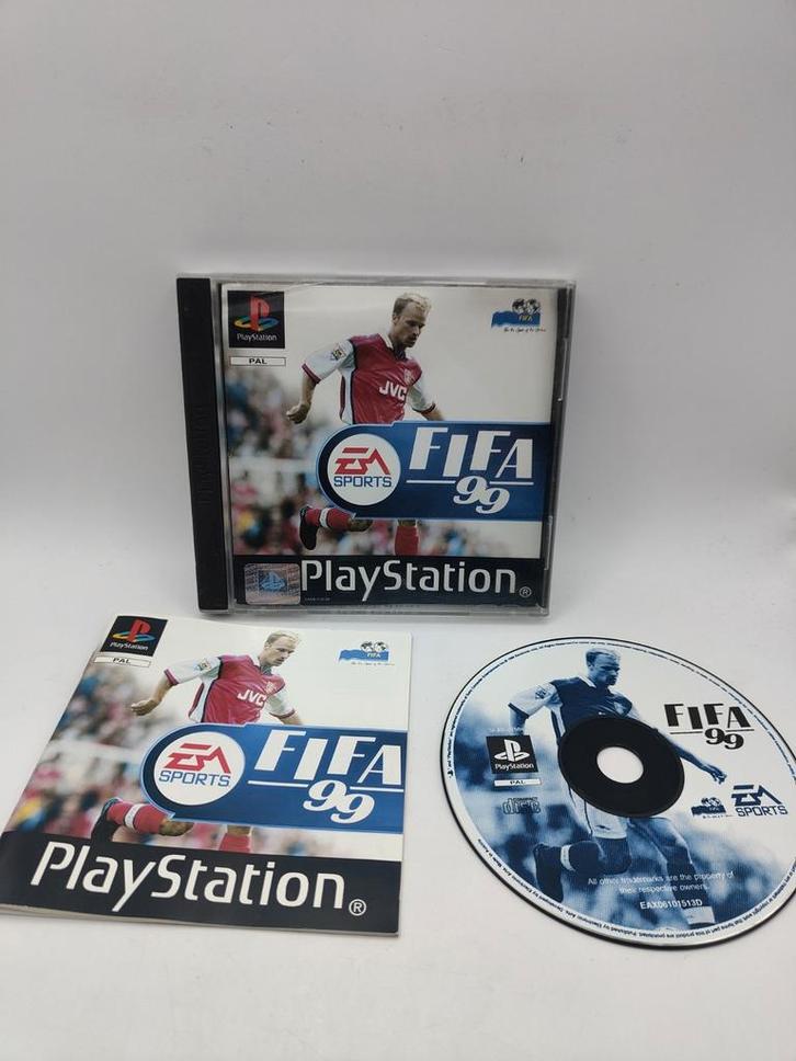 FIFA 99 PS1, Spelcomputers en Games, Games | Sony PlayStation 1, Gebruikt, Sport, 1 speler, Vanaf 3 jaar, Eén computer, Ophalen of Verzenden