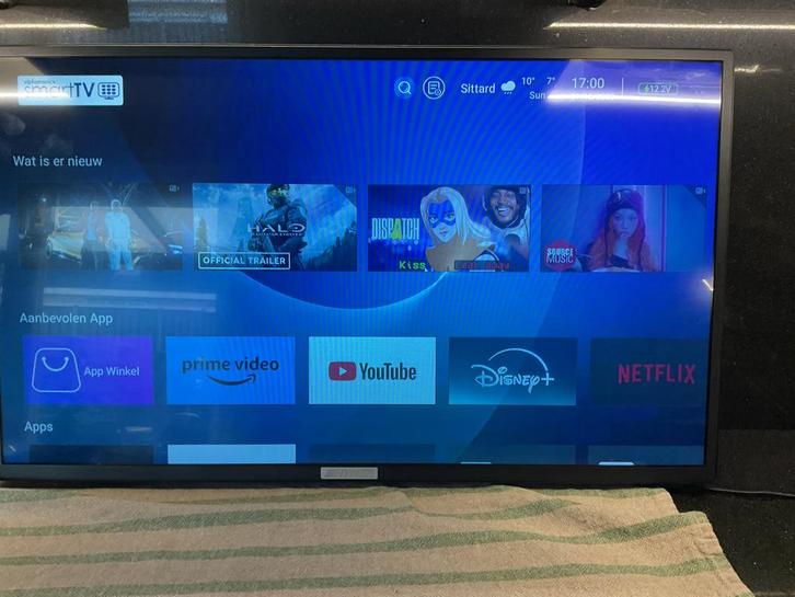 Alphatronics 32 inch Smart TV - Camper TV, Caravans en Kamperen, Camper-accessoires, Zo goed als nieuw, Ophalen